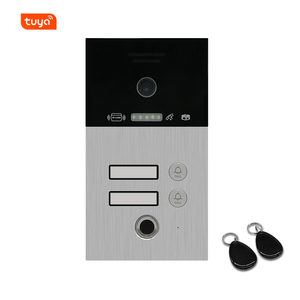 Factory Tuya Smart Fingerprint <strong>Ip</strong> Wifi Video Intercom <strong>with</strong> Video Doorbell <strong>Camera</strong> and Ring Tones for 1/2/3/4 Multi Apartments IC - Product Image 2