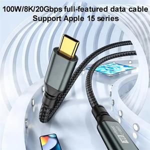 3M Tipo <span class=keywords><strong>C</strong></span> Carregador Cabo de carregamento rápido 100W Cabo <span class=keywords><strong>USB</strong></span> <span class=keywords><strong>C</strong></span> para <span class=keywords><strong>USB</strong></span> <span class=keywords><strong>C</strong></span> Cabo 20 Gbps Transmissão rápida para computador