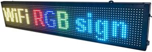 WiFi-Controlled P10 programmabile scorrimento personalizzato segno LED pubblicità digitale esterna per aeroporto uso negozio al dettaglio SDK - Product Image 5