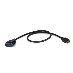 USB tip E IDE 20 Pin erkek bilgisayar anakartı dönüştürme kablosu - Product Image 2