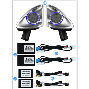 Interior Upgrade 64-Color Ambient Light Kit Passenger Sport Panel Door Trim Covers for a <strong>Class</strong> W177 2019 2025 for Mercedes-Benz