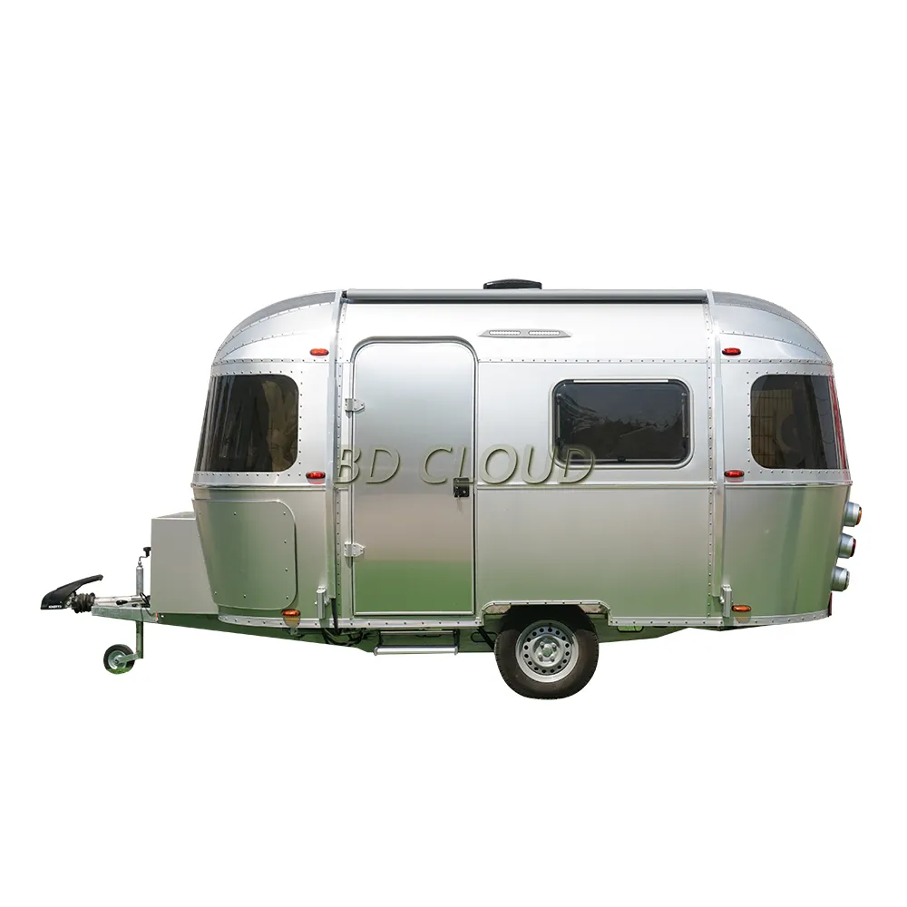 BD Nuvem Preço De Fábrica Pequeno Camping Caravana Trailer De Viagem Padrão Mini Camping Trailer Para Venda
