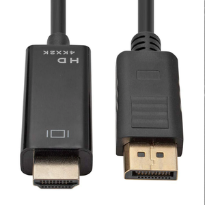 New DP <strong>to</strong> <strong>HDMI</strong> Compatible Conversion Cable 4K 30Hz HD DisplayPort <strong>to</strong> <strong>HDMI</strong>-compatible Male <strong>to</strong> Male Interface Conversion Cable - Product Image 2