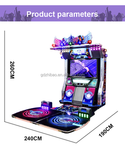 פארק שעשועים מסחרי מקורה אטרקטיבי juego דה ארקייד התקנים קניון התקנים ריקוד מהפכה ריקודים ארקייד מכונת משחק ארקייד משחק