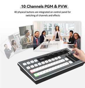 Videoconferenza IP RS422 RS485 RS232 Pelco DP PTZ Camera Joystick Controller NDI Camera Controller tastiera - Product Image 3