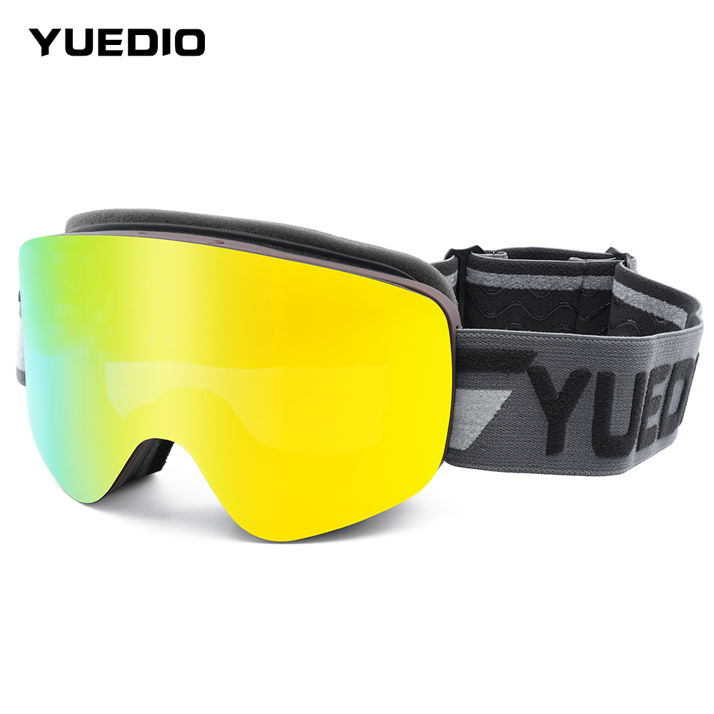 Monture grise + Verre Revo jaune antibuée