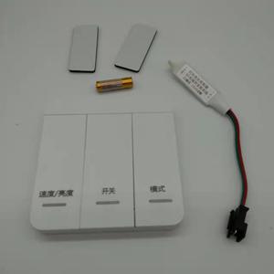Постоянный ток 12-24V WS2811 1804 16703 1903 скачки бег светодиодные полосы света беспроводной пульт управления панели мини Интеллектуальный светодиодный контроллер - Product Image 2