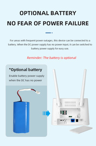 Mở Khóa 2.4Ghz 300Mbps Wifi Nhà <span class=keywords><strong>Router</strong></span> Không Dây Internet 4G LTE Cat4 <span class=keywords><strong>Router</strong></span> Với Khe Cắm Thẻ Sim <span class=keywords><strong>Router</strong></span> Wifi Cho Nhà Văn Phòng - Product Image 4