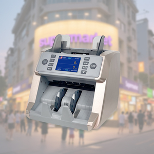 Contador de dinero suelto portátil falsificado WRM980 con detección de billetes falsos integrada, máquina contadora de billetes en efectivo - Product Image 1