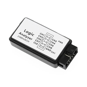 Mini Portable USB Logic Analyzer SCM 24MHz 8 Kanal 24M Debugger Logic Analyzer Tool für ARM FPGA 24M 8CH USB Logic Analyzer - Product Image 4