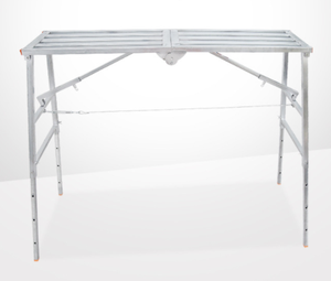 大装载能力折叠多功能金属凳子升降脚手架工程梯子平台 - Product Image 4