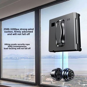 Source Factory Ultra-Thin Fully Automatic Dual Water Spray Window Cleaning Robot <strong>R3</strong> <strong>Remote</strong> Control Mobile App Voice Hotels - Product Image 2