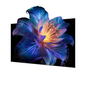 100&quot; 16:9 <strong>Fixed</strong> <strong>Frame</strong> <strong>Screen</strong> 4k Hd Alr Projector <strong>Screen</strong> Wall Mounted Metal 1cm Narrow <strong>Frame</strong> Anti Light Projector <strong>Screen</strong> - Product Image 1