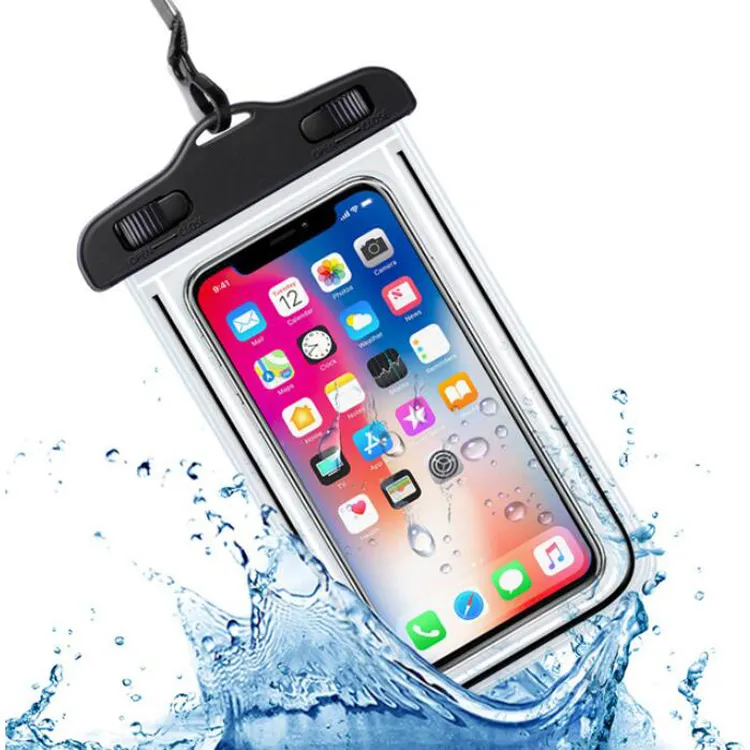 Trockene Handy tasche Regen beständige wasserdichte Taschen abdeckung Universelle wasserdichte Handy hülle für iPhone Samsung Xiaomi