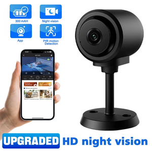 C1 Cámara web barata Aplicación móvil inalámbrica Vista remota Seguridad Mini Cámara Wifi 1080P Hd Visión nocturna Incluido Detector de sonido de movimiento - Product Image 2