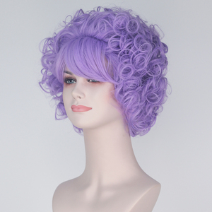 Anxinのコスプレハンガーゲーム高温繊維で作られたショートカーリーウィッグ - Product Image 3