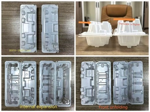 トナーカートリッジCF410ブリスター包装CF413Aボックス卵シェルプラスチックPVC PETケースCF410A 413A/131A/210A <span class=keywords><strong>213A</strong></span>/207A用