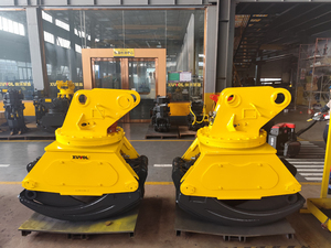 XUVOL Forestry Equipment <strong>Timber</strong> Clamp Wood Grab with 360&deg; Continuous Full Rotation Large Hydraulic Log Grapple Bunching Grapple - Product Image 6