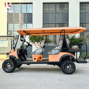 Cho sự tiến hóa 6-hành khách điện Golf giỏ hàng bằng moto Trung Quốc Mini Wagon với cho Dot giấy chứng nhận - Product Image 2