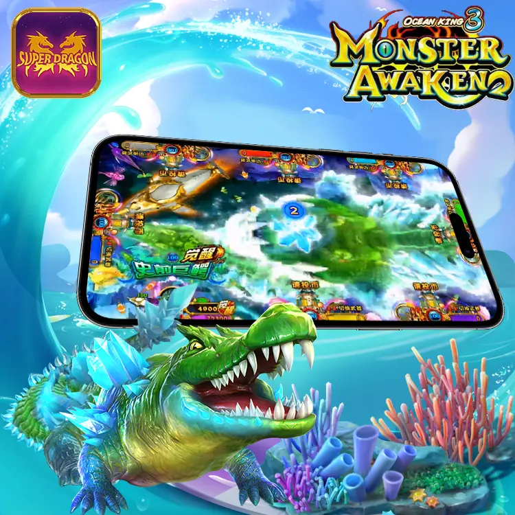 Online Fish Game App Mobile Distributor agent Free demo account Customized arcade game online Fish game
