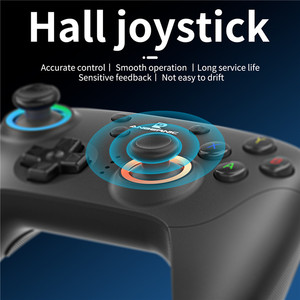 ANBERNIC RG P01 Controller Kabel gebundenes 2.4G Wireless Gamepad mit RGB Joystick BT Lighting Effect Game Controller für PC Android IOS - Product Image 4