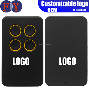 Fonte di fabbrica giallo Led lampadina telecomando 433. 92mhz faccia a faccia copia Rf trasmettitore porta scorrevole motore chiave di scorta - Product Image 4