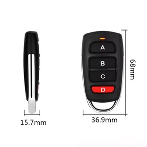433mhz telecomando duplicatore 4 tasti cancello universale telecomando e codice di apprendimento - Product Image 1