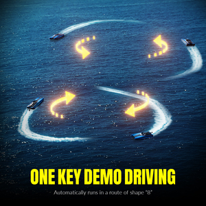 Volantexrc Đen 20 + MPH nguyên tử XS tốc độ cao RC thuyền cho trẻ em hoặc người lớn Quà Tặng đồ chơi 79505 - Product Image 3