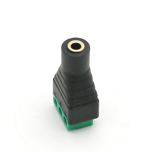 Onlyoa 3.5 mm 1/8 Inch Stereo 3-pole TRS Female <strong>Socket</strong> <strong>Plug</strong> to 3pin Screw <strong>Terminal</strong> <strong>Block</strong> Headphone Balun Solderless Connector - Product Image 2