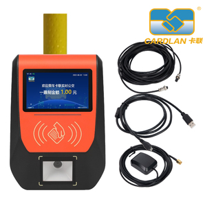Validador de bus inteligente Android 4G WIFI sin contacto lector de tarjetas prepago inteligente NFC compatible con lectura de tarjetas y escaneo de código - Product Image 1
