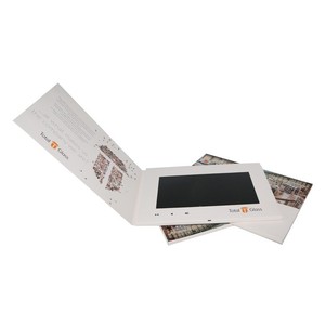 A4 Softcover подарочная карта с 7-дюймовым ЖК-модулем 2,4 "4,3" 5 "7" 10 "TFT видеомодули пустая видео брошюра - Product Image 6