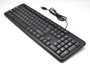 Teclado con cable AIKUN o OEM, teclado de computadora silencioso, teclado estándar teclado de tamaño completo para oficina - Product Image 3