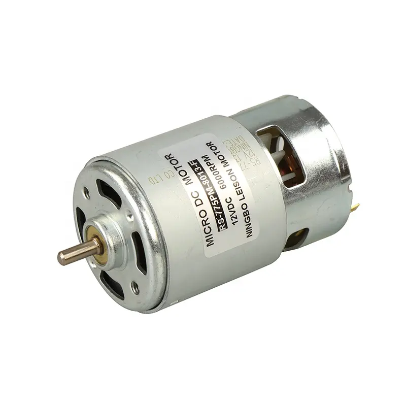 Moteur 12 v/24 v dc, 45mm, 775 w, pour ventilateur et outils électriques