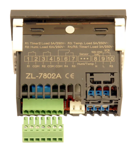 ZL-7802A 5A Rated Current Output for Heater <strong>Temperature</strong> Humidity <strong>Controller</strong>, Thermostat Incubator <strong>Controller</strong> - Product Image 2