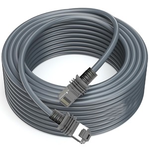 Cavo di ricambio Cat6 impermeabile da 33FT/30FT per Starlink Gen3/V3/V4/Mini-cavo di prolunga per rete Ethernet da esterno (grigio) - Product Image 3