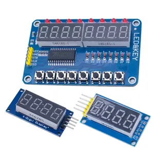 TM1637 4 bit/TM1638/MAX7219 8 bit digitale LED modulo 7 segmento orologio 0.36 pollici tubo anodo rosso quattro Driver seriale - Product Image 3