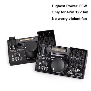 Controller di velocità della ventola del Computer/Hub ad alta potenza Sata DC Controller di potenza NAS controllo della velocità della ventola del Server regolazione della velocità PWM - Product Image 5