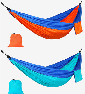 Võng Vải Bố Võng Gấp Đôi Treo <span class=keywords><strong>Nylon</strong></span> Bán Buôn Võng Cắm Trại Ngoài Trời Tiện Dụng - Product Image 5