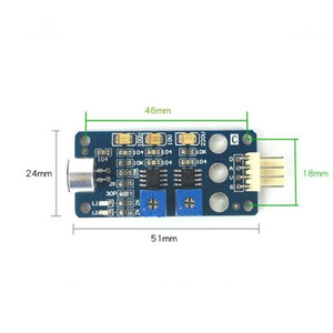 マイクセンサーモジュールLM386音声認識音声制御スイッチデジタル + アナログ音声検出モジュール - Product Image 2