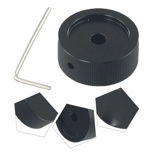 Manopola di controllo del Volume nuova manopola Encoder tinta unita opaca accessorio di ricambio manopola in alluminio antiscivolo per tastiera meccanica - Product Image 4