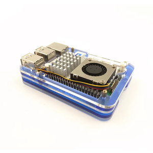 Raspberry Pi 5 guscio protettivo acrilico 5-Layer con supporto per estensioni ufficiali fan installazione componenti elettronici - Product Image 4