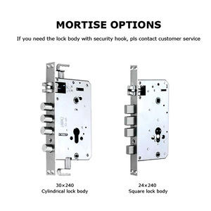 Advanced Digital Lock Safe Türcode ändern Smart Locks für Wifi-Tür Wasserdichtes High Security Intelligent Dead Lock - Product Image 3