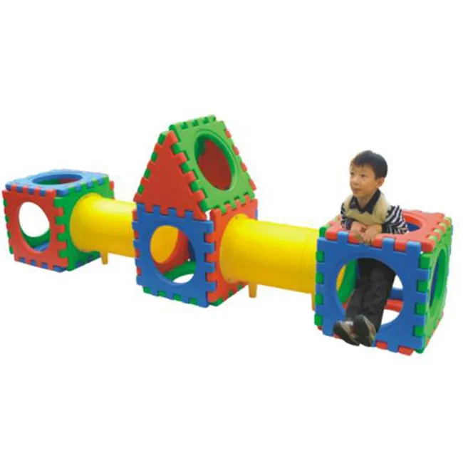 I bambini giocano a casa parco giochi attrezzature parco plastica slide bar 8