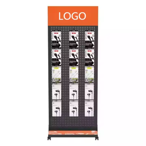 Mingtang handyzubehör display-rack, metall-pegboard 360-grad-drehbarer display-ständer, anpassbare display-theke - Product Image 3