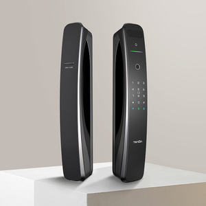 3D Multi-dimensional Face Detection Smart Home Door Lock com chave automática da câmera e cartão-<span class=keywords><strong>Free</strong></span> WiFi App Network Compatível