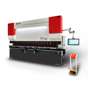 Automatische 130T CNC-Abkant presse 4000mm Metallplatte mit 2D-Programmierung und 3D-Simulation für Kohlenstoffs tahl und Aluminium - Product Image 1