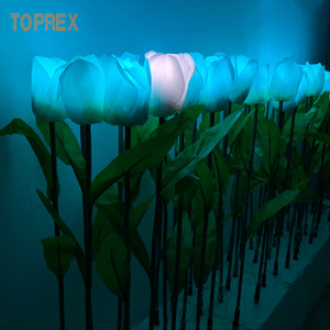 RGB <strong>DMX</strong> Artificial Rose Tulip Flower Lights <strong>with</strong> 512 <strong>DMX</strong> <strong>Controller</strong> for Outdoor Event and Project Decorative Lighting - Product Image 6