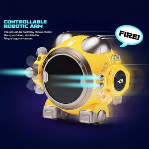 Elettronico Touch Sensitive programmazione Stunt Kid Dancing Robot intelligente RC telecomando Robot con luce di raffreddamento