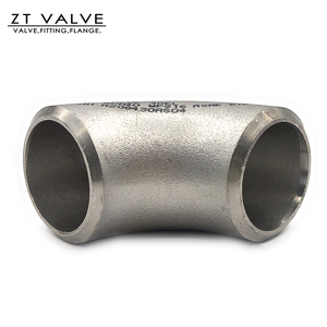 304 kaynaklı paslanmaz çelik yarıçapı alın kaynak dirsek 90 derece açı boru tesisat - Product Image 1