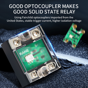 KANE SSR-10DA SSR-25DA KSSR-40DA 10A 25A 40A Solid State Relay DC to AC Mpdule <strong>3</strong>-32V <strong>Input</strong> DC 24-380V AC <strong>Output</strong> High Quality - Product Image 6